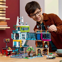 LEGE2025 New Building Series 60380 City Metropolis Model Building Block Toy Christmas Birthday Gift 2010PCS