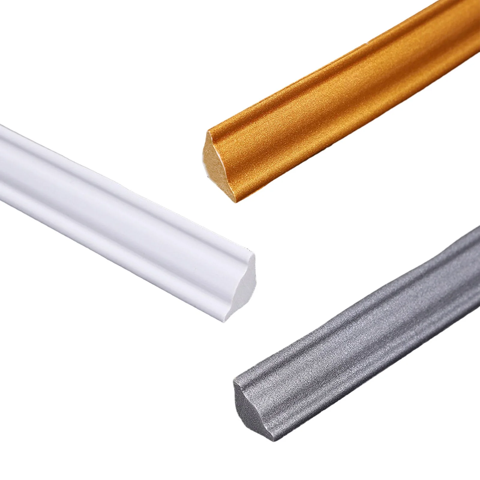 5 Meters Self-Adhesive Soft Wall Gap Decor Line Baseboard Ceiling Molding Line Tile Gap Decor Line Wall Trim Line Home Decor