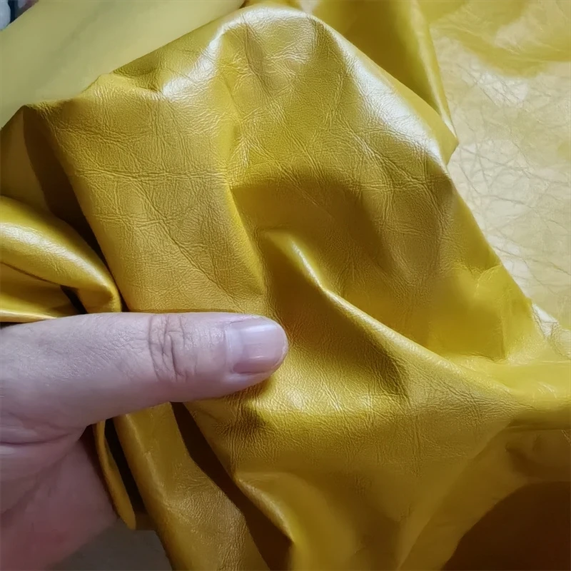 0.2/0.3mm Yellow Ultra-Thin Cowhide.First Layer Leather.Real Leather Fabric.Handmade DIY For Wrap Stool.Inside.The whole Cutting