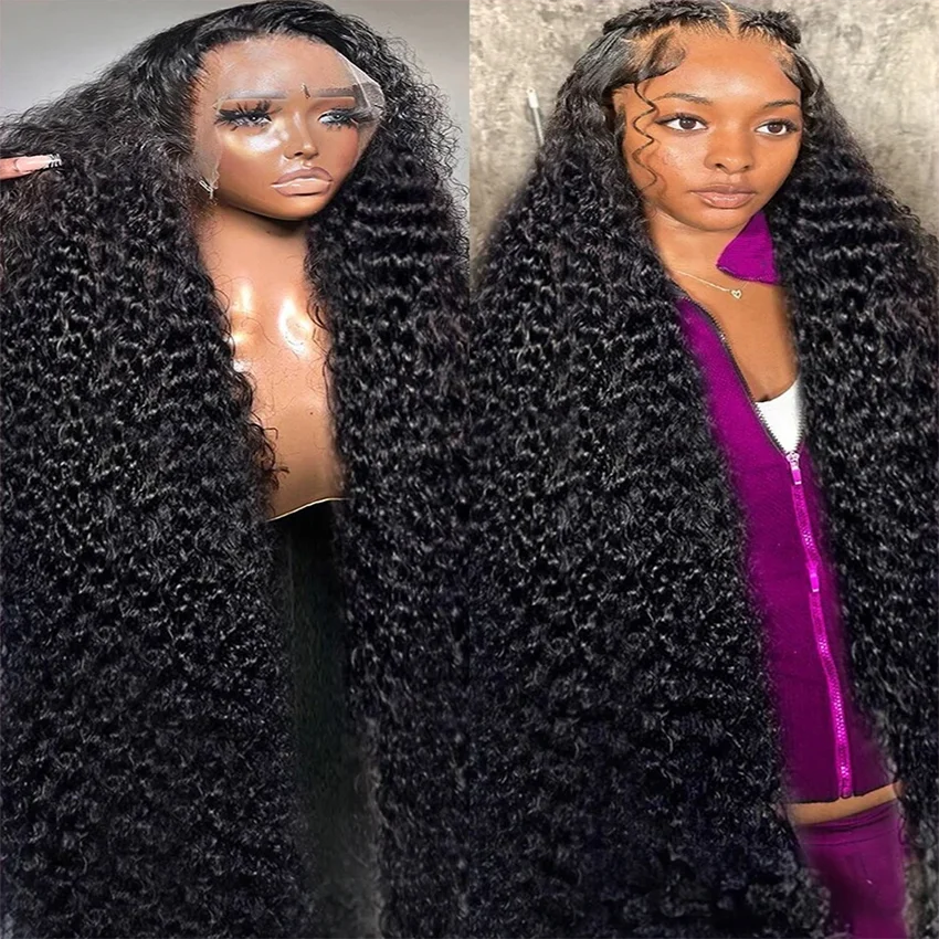

Deep Wave 360 HD Brazilian 200 Density 13x6 HD 13x4 HD Transparent Lace Front Wig Lace Closure Wig Remy Human Hair Wig For Women