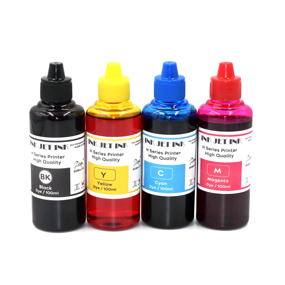4*100 botella de recarga de tinta de tinte para HP952 953 de 954, 955 para HP OfficeJet Pro 7720, 7740, 8710, 8216, 8710, 8715, 8720, 8725, 8730, 8740 impresora