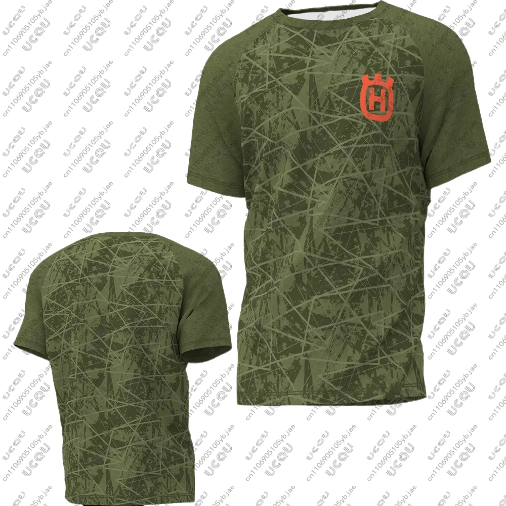

2026 Husqvarna Racing Jersey Men Boys Top Motorcycle Moto Motocross Off-road Sports Gift T Shirt Bicycle Riding Suit Girls Tee