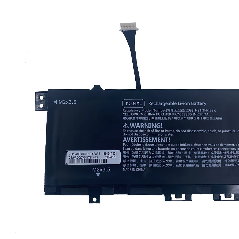 Imagem -02 - Bateria para hp Envy X360 13-ag 13m-aq 13-ah 13-aq0010tu 13-ah0010tx Hstnn-db8p Hstnn-ib8k L085442b1 L08496855 Kc04xl