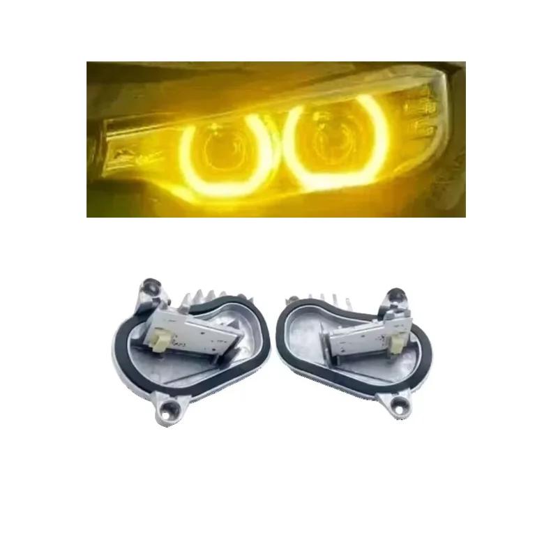 

Yellow Angel Eyes DRL for 4 Series 2018 2019 2020 BM-W M3 M4 LCI F80 F82 M3 F36 340i 440i Daytime Running Lights Module