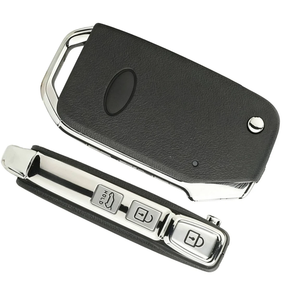 Flip Smart Key Fob Case Folding Remote Shell Cover 3 Button fit for Kia K3 K5 K7