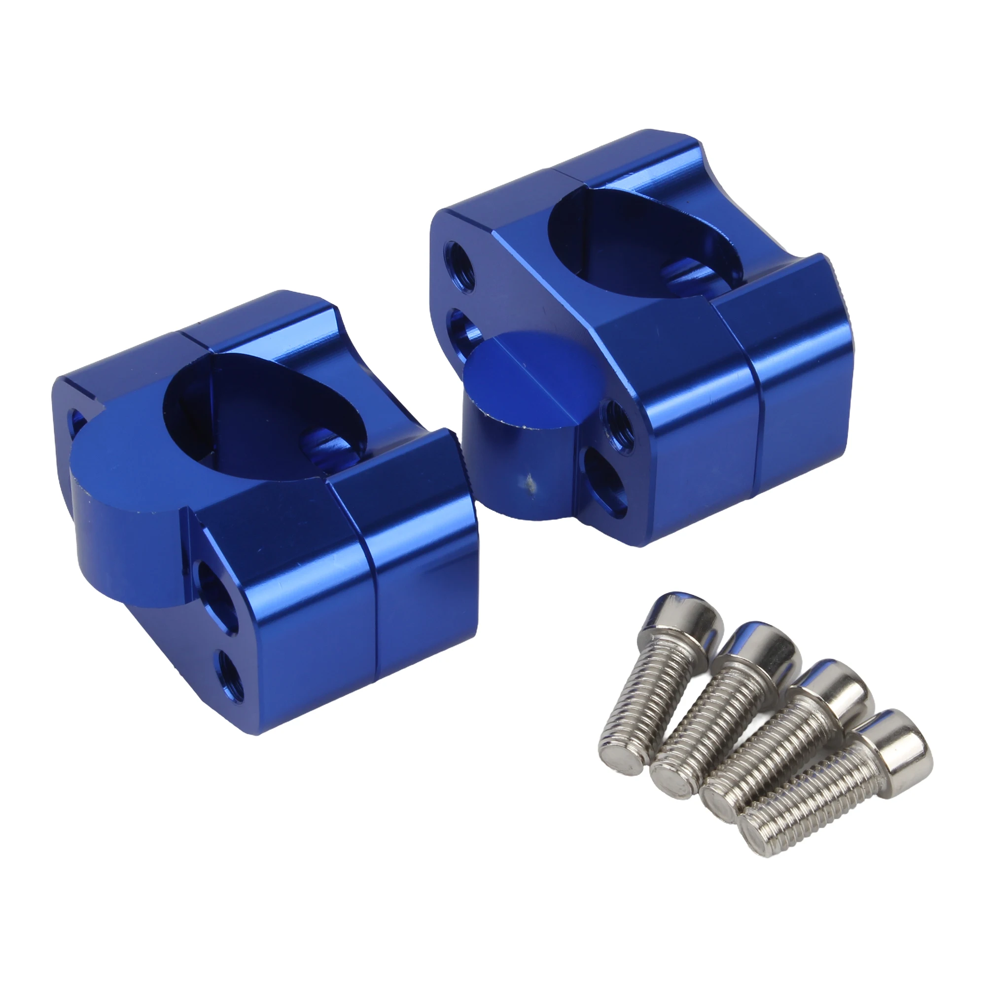 1 زوج CNC 22 مللي متر 28 مللي متر دراجة نارية بار المشابك المقود الناهضون محول ل 7/8 "1-1/8 حفرة الترابية دراجة موتوكروس تعديل أجزاء