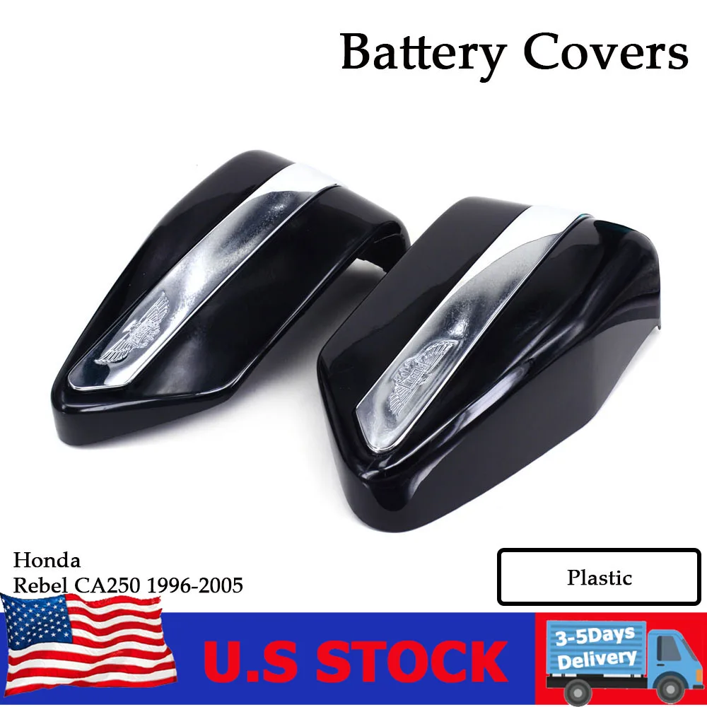 

Левая и правая крышка аккумулятора мотоцикла PP для HONDA Rebel CA250 1996-2005 2007-2009 2013-2016, аксессуары для мотоциклов