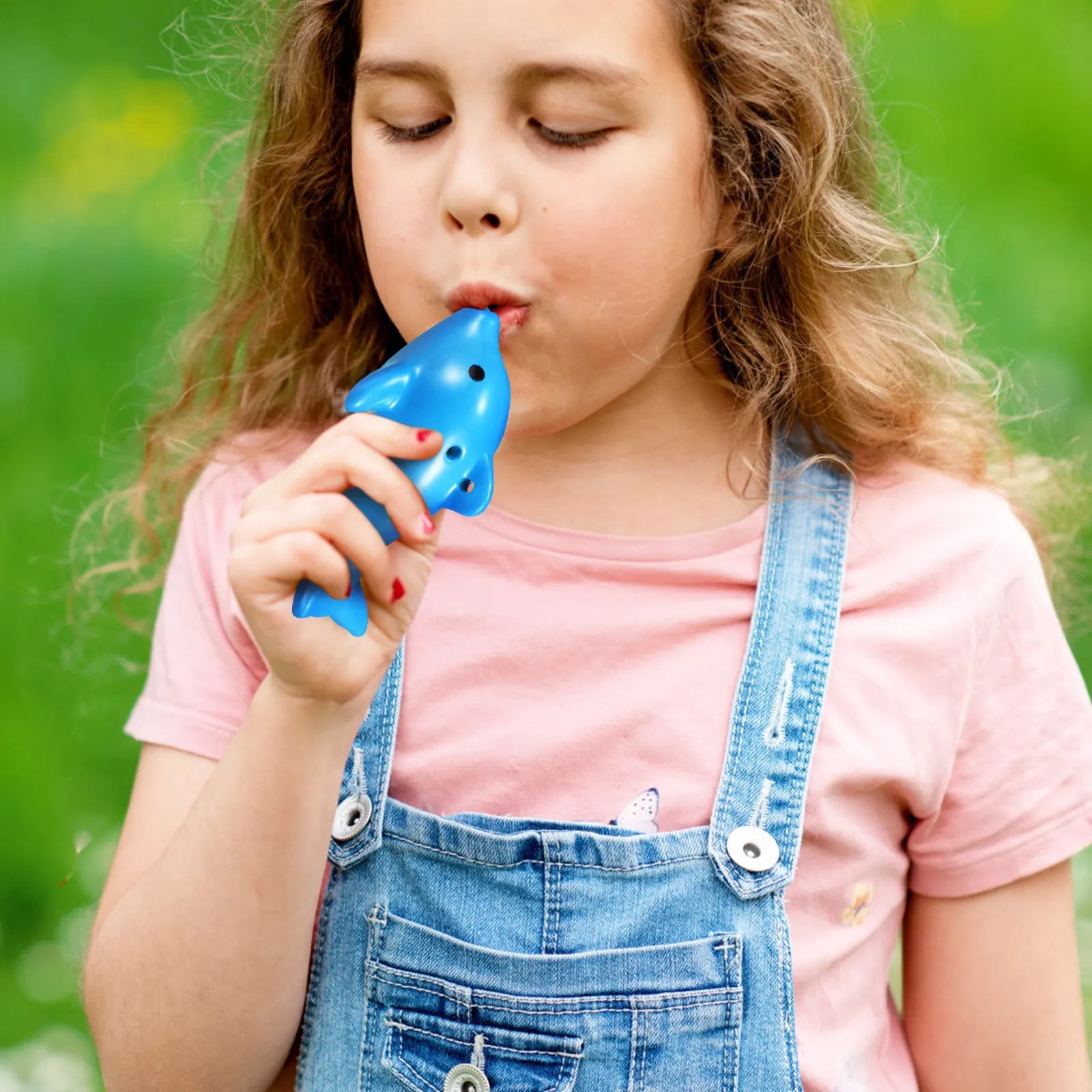 

Окарина в форме дельфина, 6 отверстий, альтовая, керамическая, музыкальный инструмент с подставкой для руки, нотами и ремешком для начинающих.