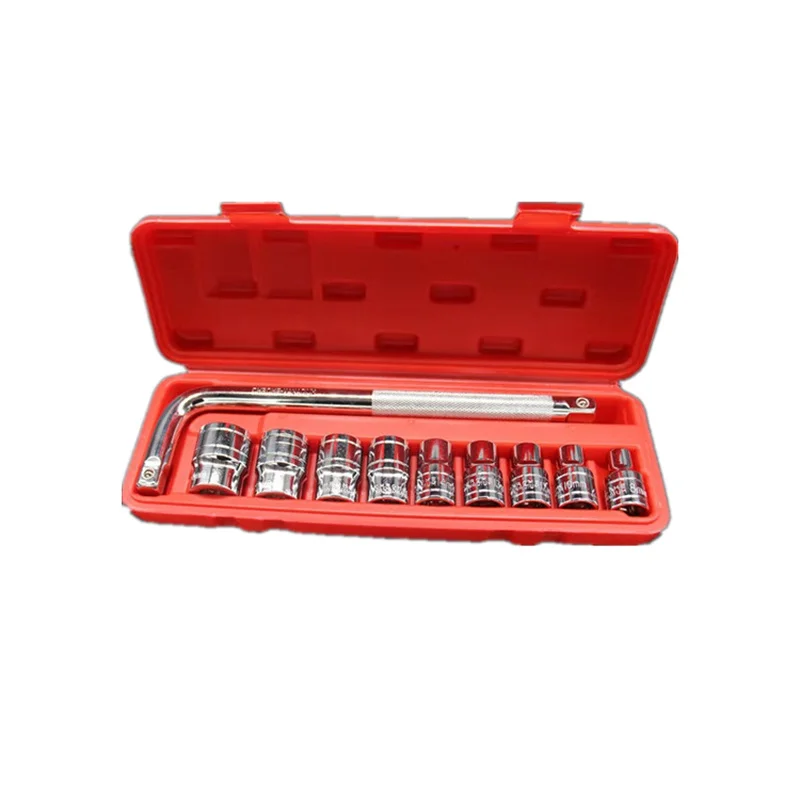 Herramientas de Hardware de alta calidad, juego de llaves de tubo para reparación de automóviles, 1/2