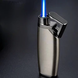 2024 New Metal Mini Direct Blow Windproof Lighter Creative Small Butane Gas Inflatable Lighter Smoking Accessories Gift Tool