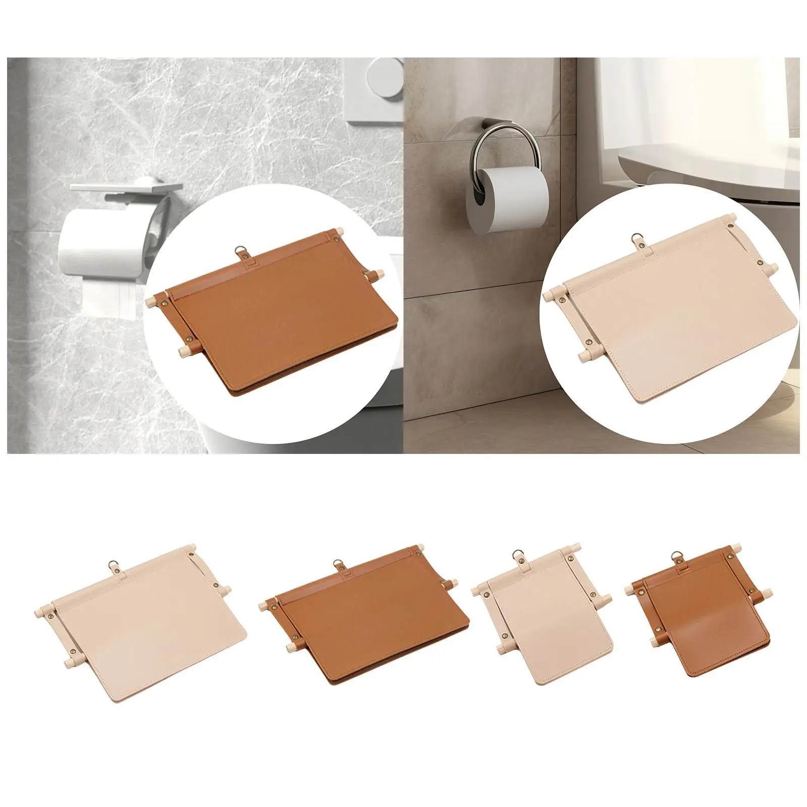 Paper Towel Holder Toilet Paper Roll Holder Organizer Novelty Wall Hanging Gift Hanger Tissue Roll Holder for Camping Kitchen