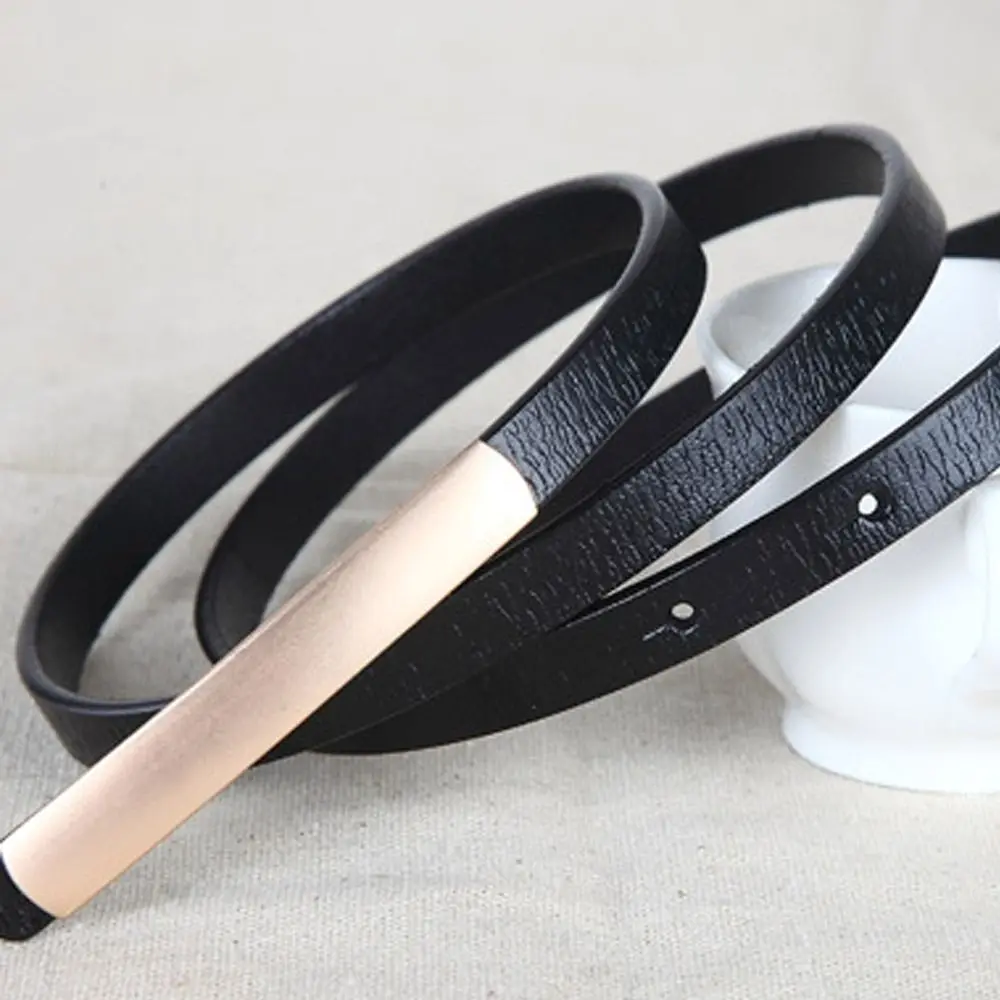 Luxury Design Genuine Leather Belt Waist Decoration Versatile Women Pin Buckle Waistband Trouser Dress Belts
