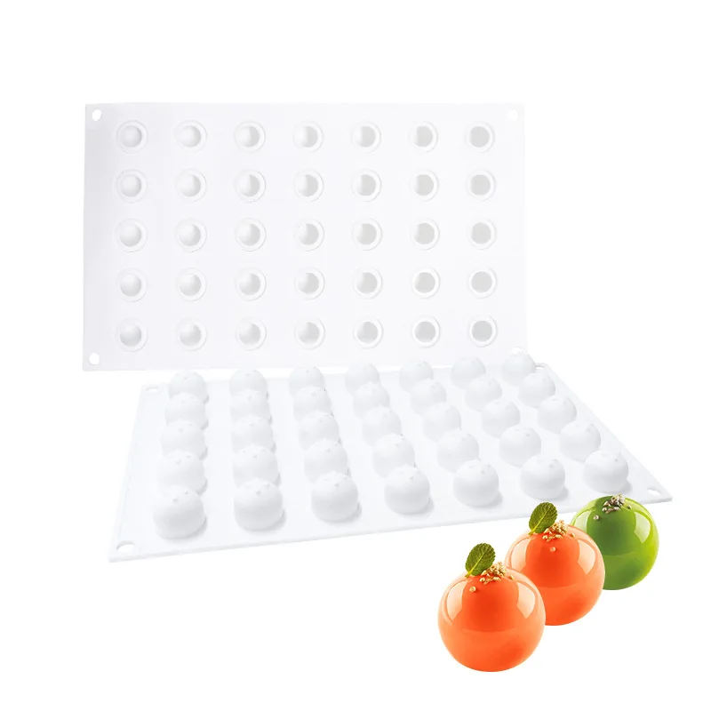 35 Cells Jelly Candy Chocolate Mould Silicone Cake Molds Ice Cube Tray Kitchen Cake Decorating Tools Dessert Filling Baking Tool