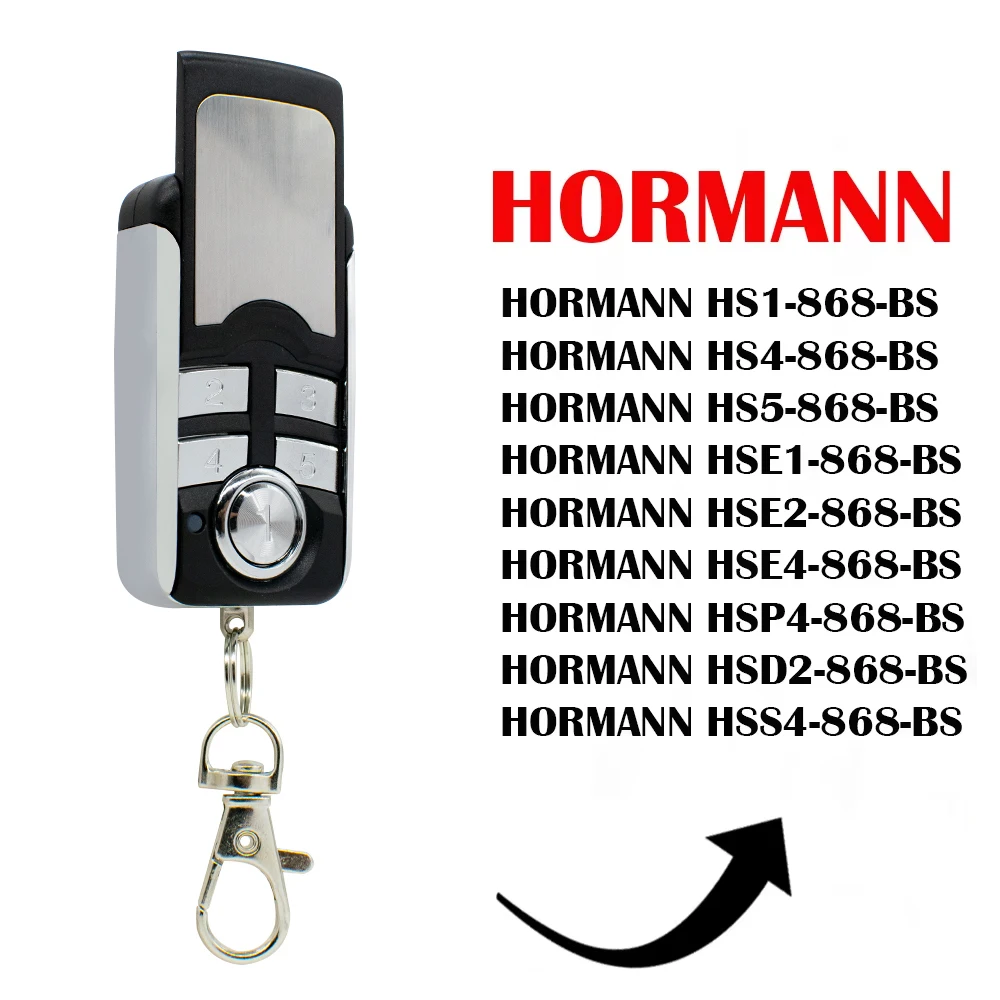 HORMANN BS Series Remote Control Gate 868MHz HSE2-868-BS HSE4-868-BS HSE1-868-BS HS4-868-BS Remote Control Garage Door Opener