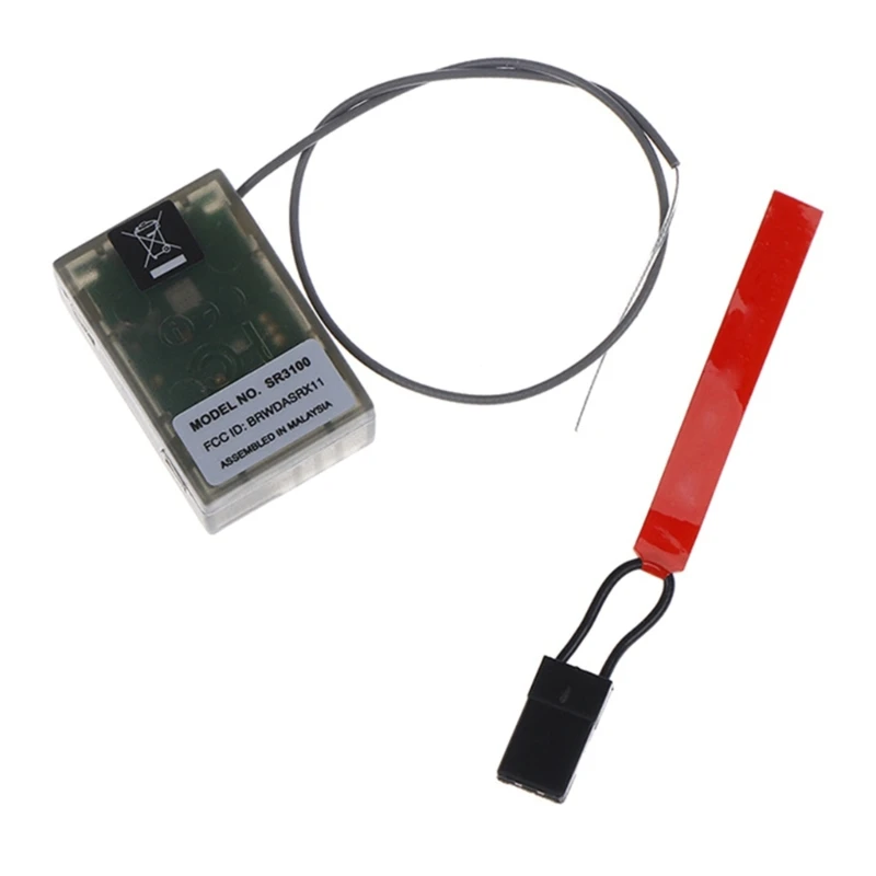 2,4 GHz ontvanger SR3100 3CH DSM2 spectrumuitbreidingsprotokale snelle responssnelheid voor reparatie van voertuigen en scheepsmodellen