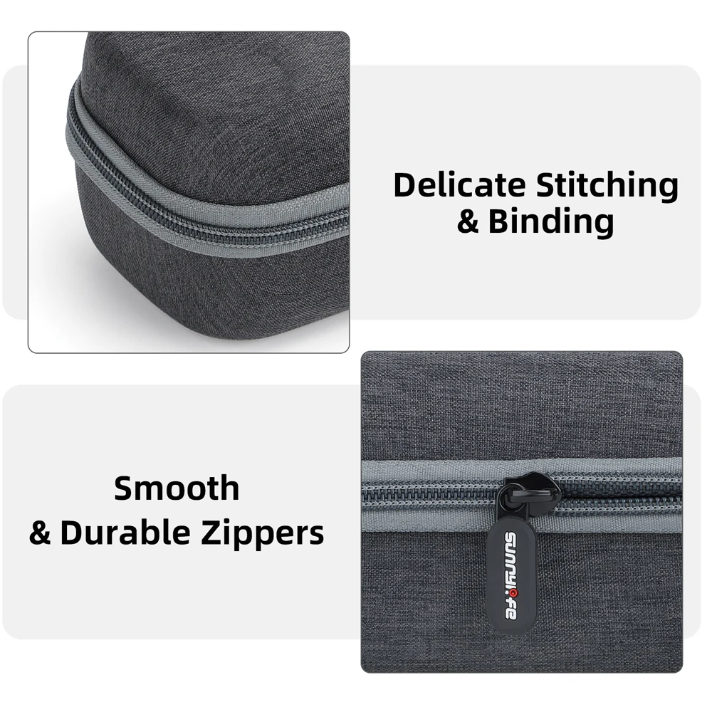 Sunnylife Mini sac de rangement pour Insta 360 GO 3 GO 3S étui de transport sac à main boîte de protection pour Insta360 GO 3 accessoires d'appareil photo