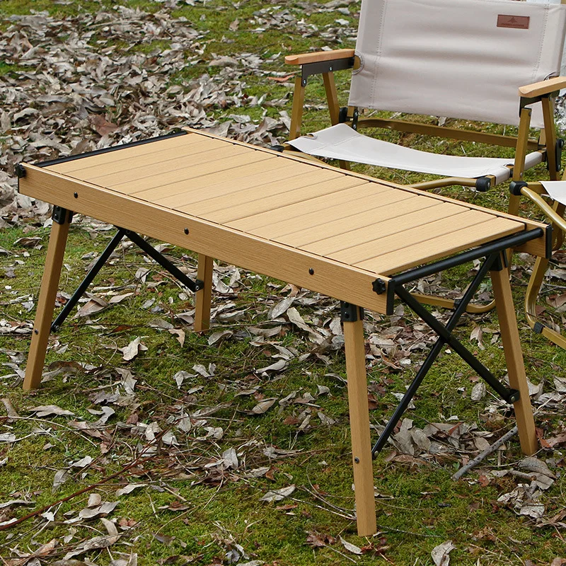 

Portable Multifunctional Camp Table - Aluminum Alloy IGT Table for Outdoor Camping, Picnic, BBQ, Cooking, and Tea Brewing