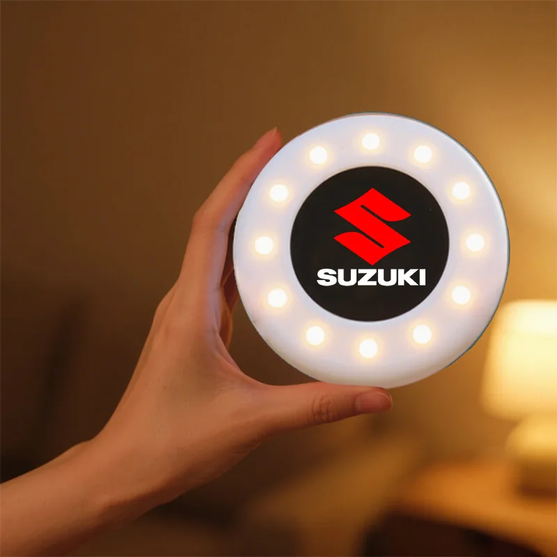 Luz LED ambiental Interior nocturna, lámpara de techo, luz LED nocturna de lectura para Suzuki Samurai s-cross SX4 Swift XL-7, accesorios para coche