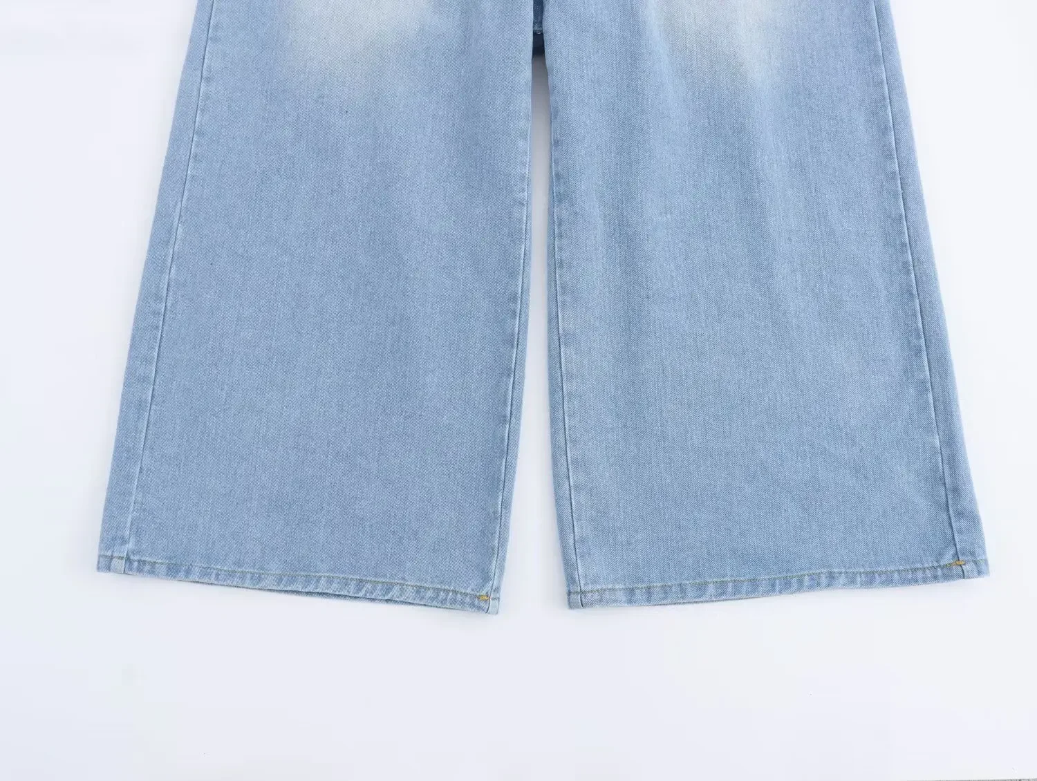 Combinaison en jean dos nu pour femme, col rétro, chic, mode tempérament, nouveau, 2024