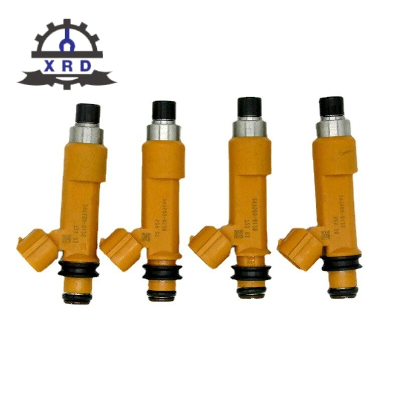 

4Pcs Fuel Injector Nozzle for Suzuki Ignis 00-06 Jimny 01-15 Swift 05-15 Wagon R 03-07 1.3L 297500-0120 15710-86G00