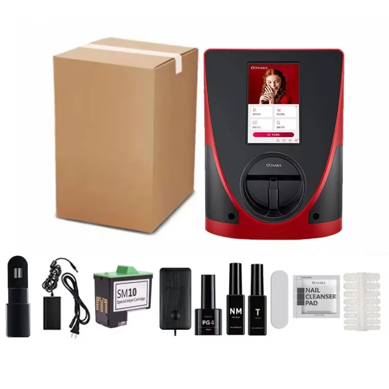 STLF2024 Przenośna drukarka do zdobienia paznokci, maszyna do drukowania na paznokciach, drukarka do paznokci, maszyna do tworzenia sztucznych paznokci, salon kosmetyczny