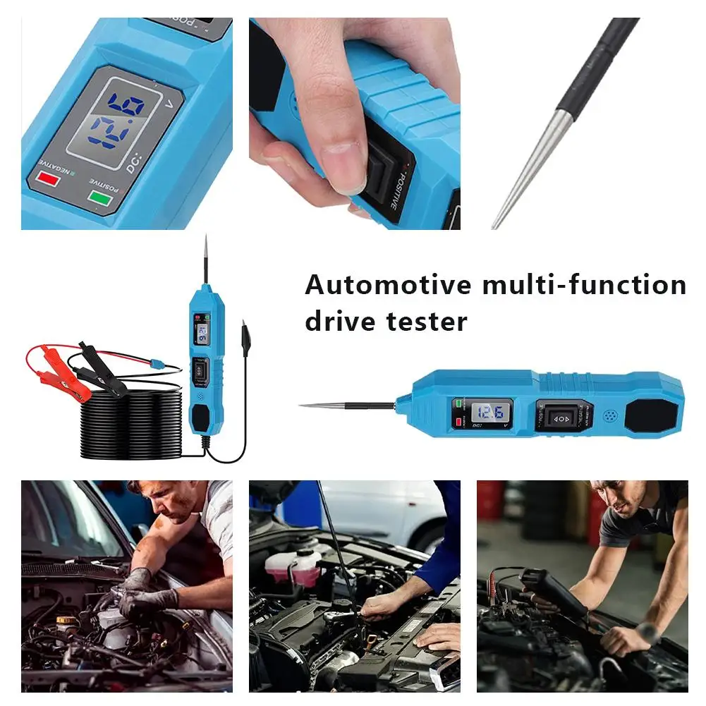 

3.5-36V Multifunctional Automotive Circuit Tester Power Tester Diagnosis Electrical Supply Car Repair Tool System Display L A5F4