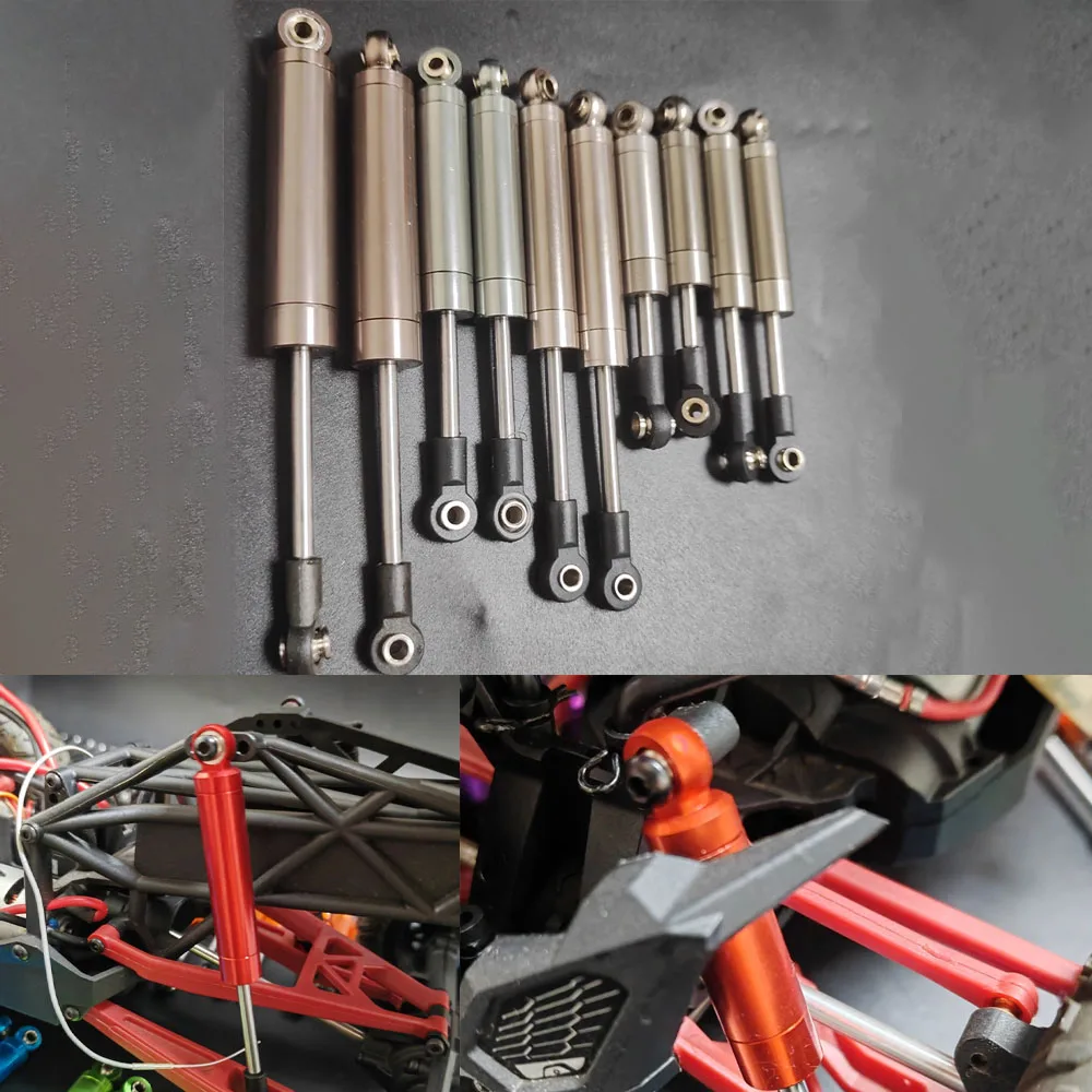 

Металлический амортизатор 60/70/80/90/100 мм для 1/10 RC гусеничного автомобиля Traxxas TRX4 Defender Bronco AXIAL SCX10 RC4WD D90 Запчасти Wraith