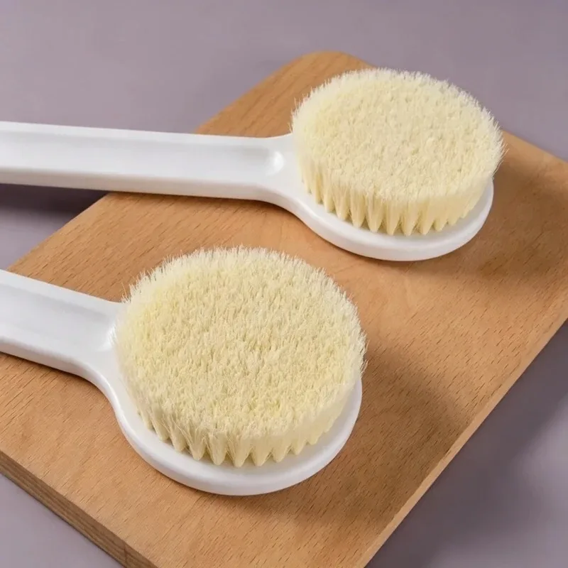 Japanese Bath Brush Long Handle Soft Hair Bath Brush Back Rubbing Body Scrubbing Gods Rub