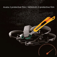 For DJI Avata 2 Protective Film, Lens Sensor, Glasses Film for Goggles 3 Drone Accessories