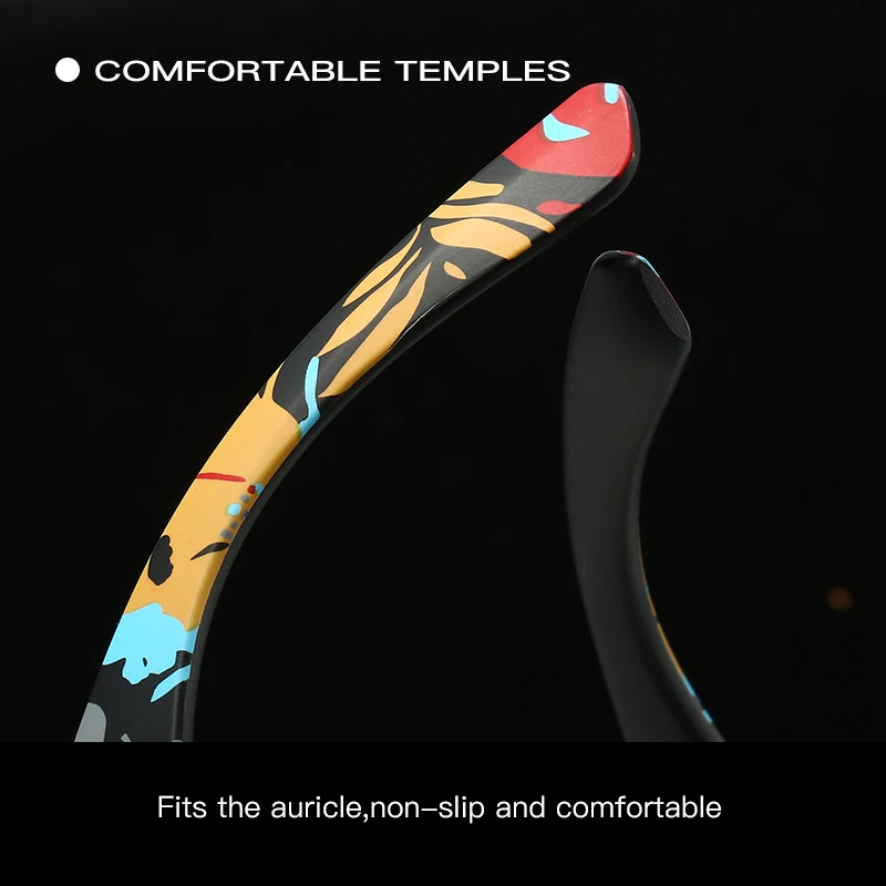 نظارات شمسية مستقطبة بإطار مموه من KAROS للرجال والنساء، نظارات رياضية خارجية ملفوفة لصيد الأسماك والقيادة والتنزه والتخييم