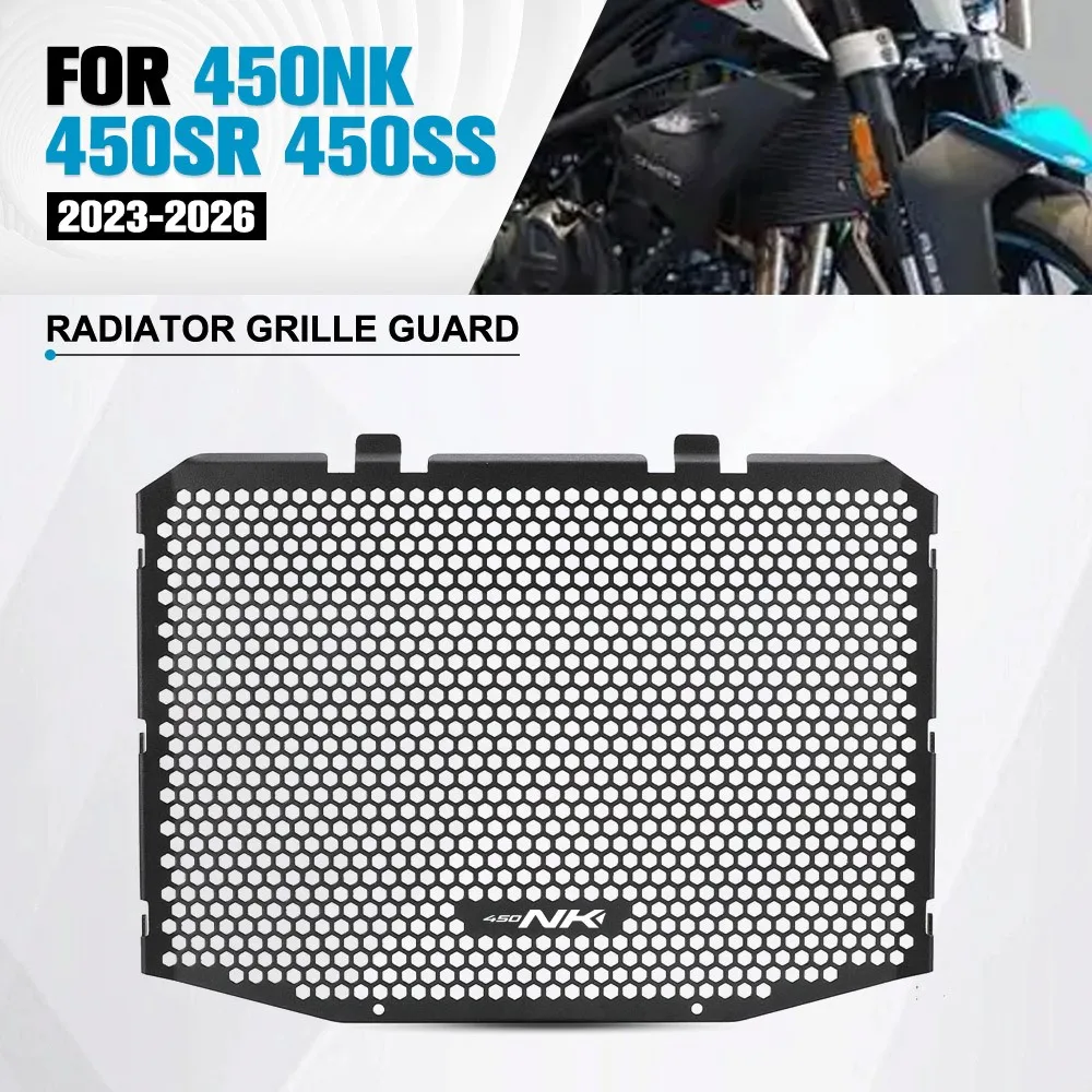 

FOR CFMOTO 450SS 450SR 450NK 2023 2024 2025 2026 Motorcycle Radiator Guard Engine Cooler Grille Cover Protection 450 SS/SR/NK