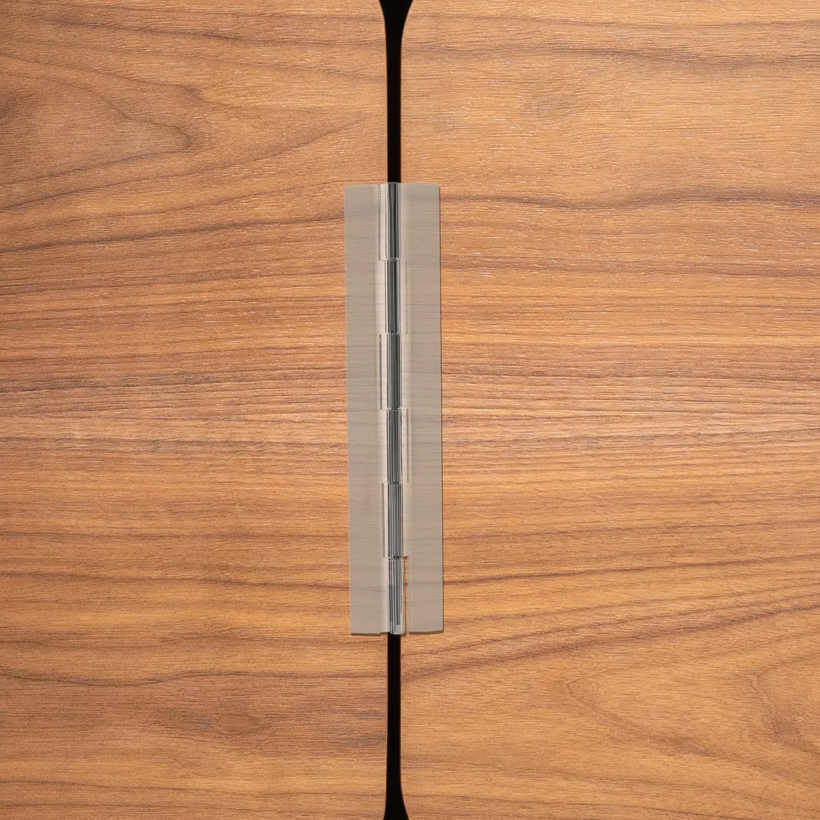 

Self Adhesive Hinge 200x45mm Stainless Steel Acrylic Clear Folding Hinges for Dollhouse Mini Door Cabinet Craft DIY Projects