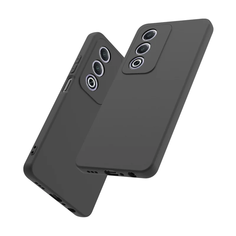 For OPPO A80 5G Case Slim Matte Black Soft TPU Phone Case For OPPO A80 CPH2639 Silicone Back Cover OPPO A 80 Funda Capa Carcasa