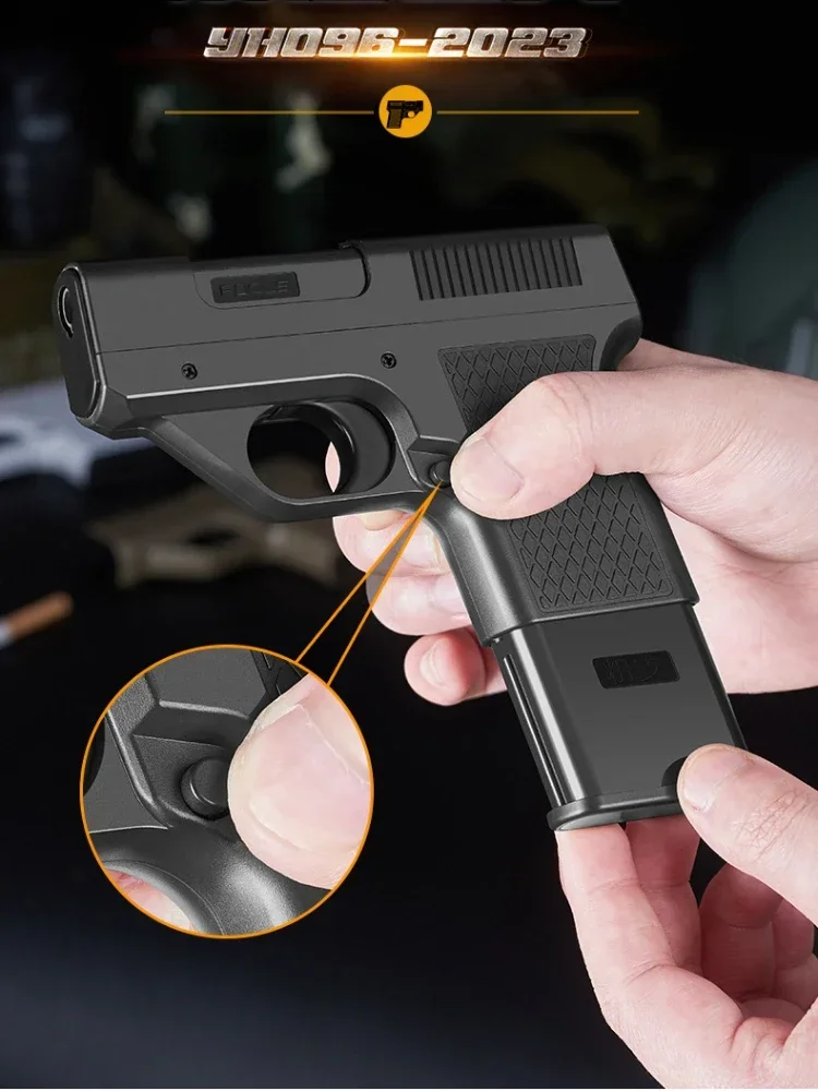 focus cigarette case gun Lighter Jet Torch Flame Pistol Cigar Butane Turbo Windproof Focus Aluminium Cigarette Case Box