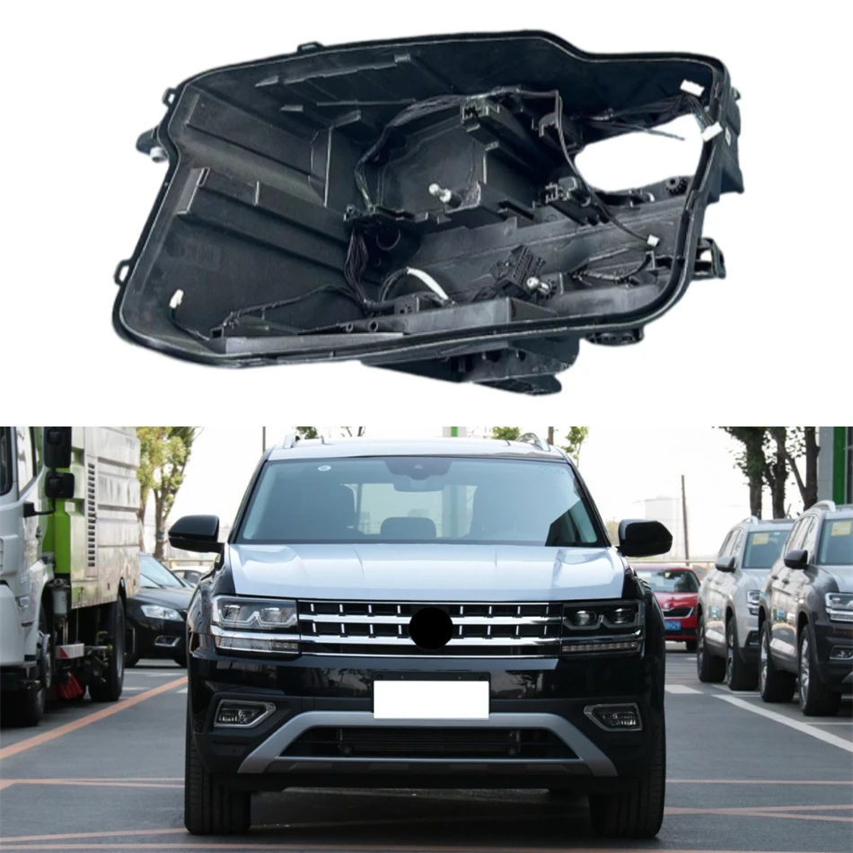 

For Volkswagen Vw Teramont 2017 2018 2019 2020 Accessories Car Glass Headlights Headlight Lamp Holder