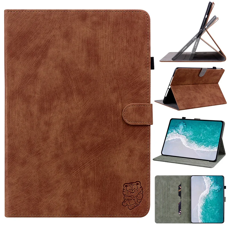 Leather Case For Samsung Galaxy Tab S8+ X800 S7 T970 S10 Lite S11 S9 S8 S7 FE T730 S10 Plus S9 FE + 11