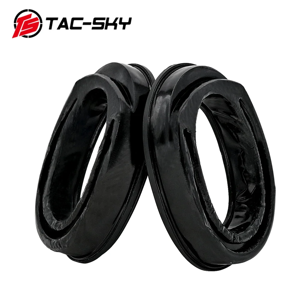 TAC-SKY Compatible with COMTA I II III IV XPI Tactical Headset Straight Glasses Arm Silicone Ear Cushion Earmuffs