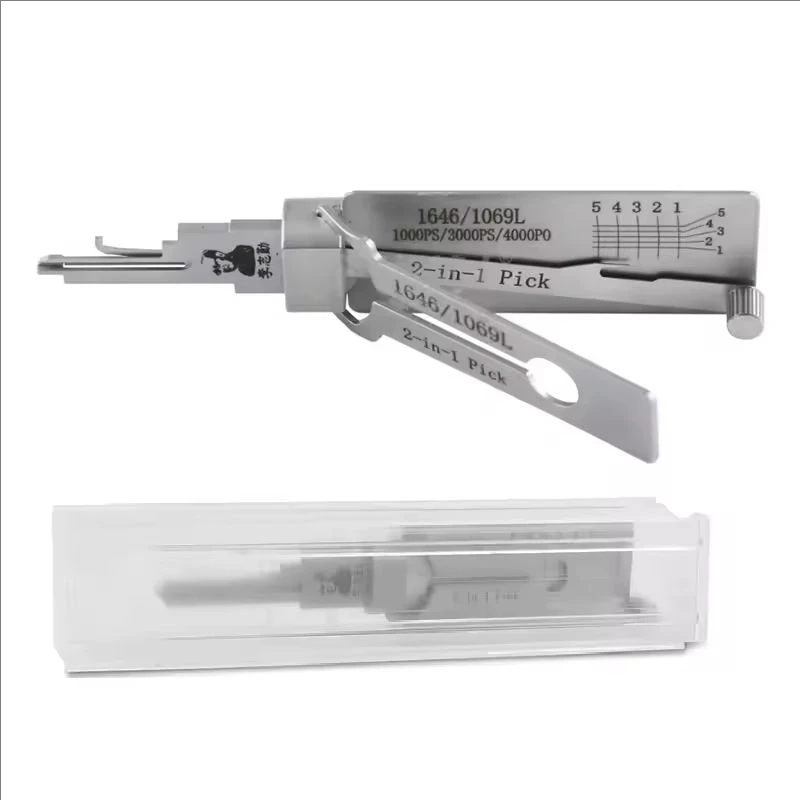 Lishi 2-in-1 Schlosserwerkzeuge SS003 SS003R SS001 SS002 SS002R R52 KW1 KW5 SC1 SC4 SC20 M1 MS2 AM5 R52L für Haustür- und Zivilschlösser – Detail 11