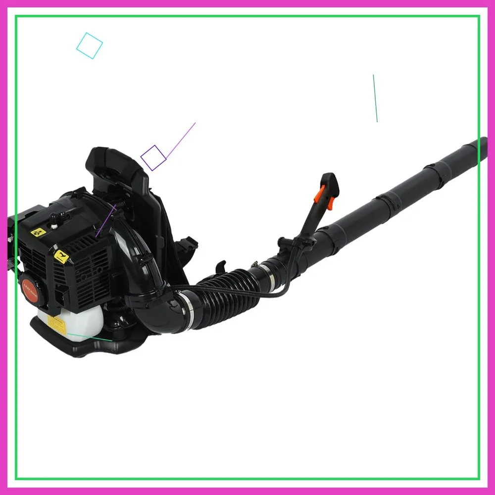 

52cc Gas Backpack Leaf Blower 550CFM, 2-Stroke Engine for Lawn Care & Snow Removal, High Power Outdoor Tool