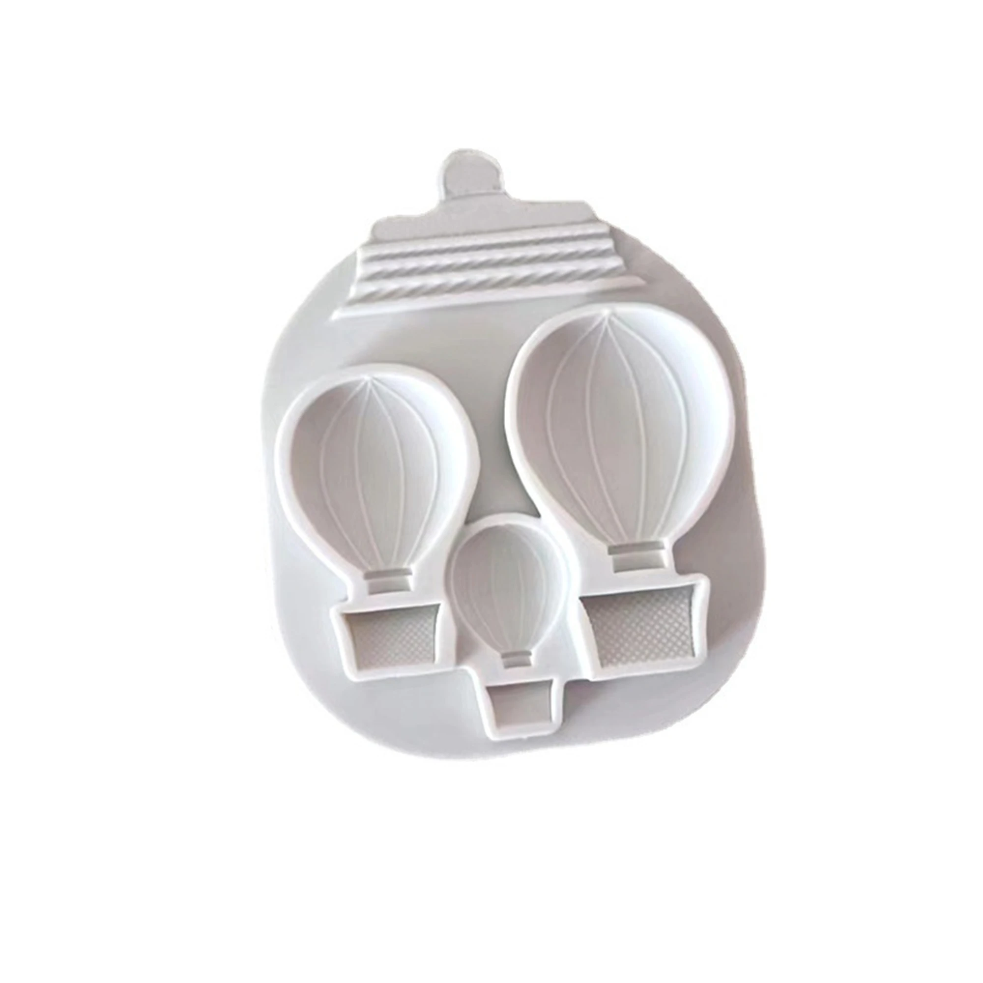 Hot Air Balloon Cake Mold Silicone Fondant Chocolate Molds For Baking Soap Tools Moulds Cupcake Jelly Candy Chocolate Decoration