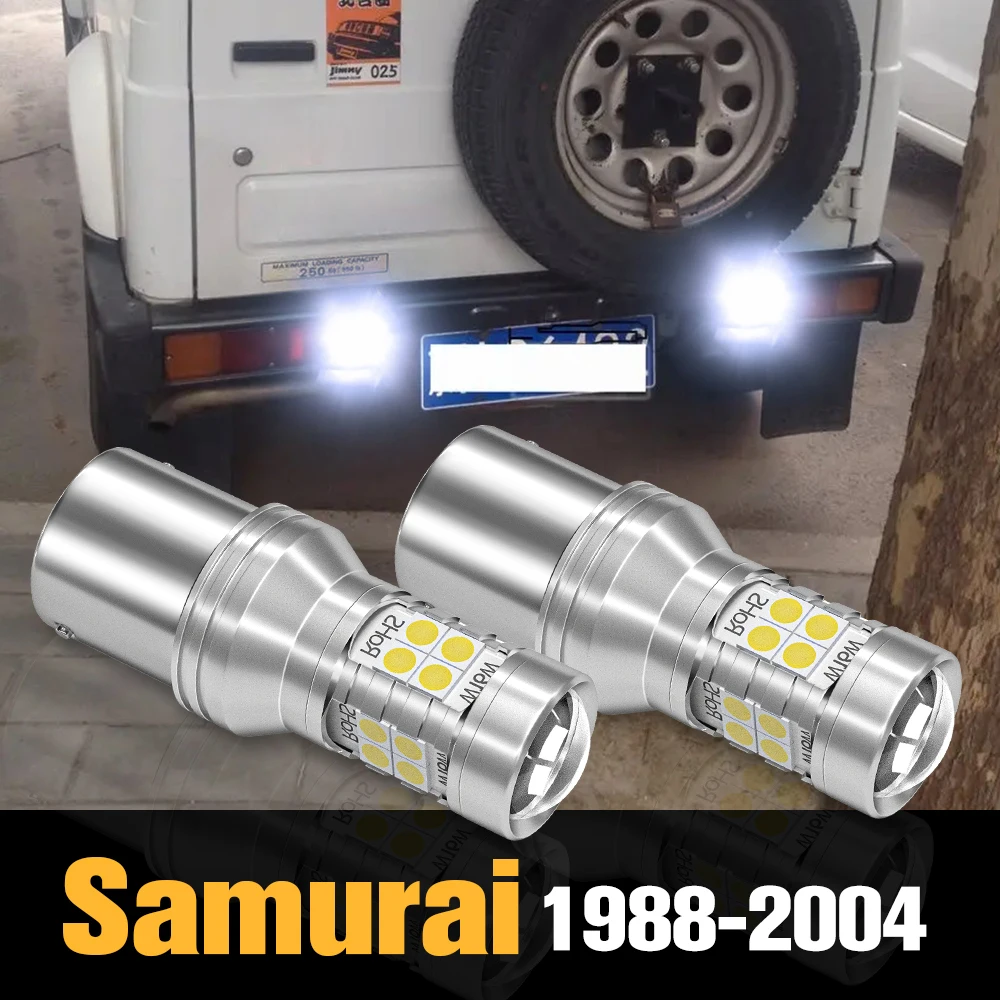 

2pcs Canbus LED Reverse Light Backup Lamp Accessories For Suzuki Samurai 1988-2004 1997 1998 1999 2000 2001 2002 2003