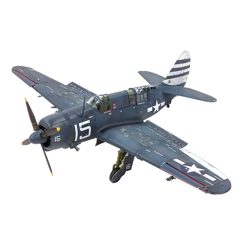 Academy Assembly Aircraft Model Kit 12545 SB2C Helldiver 1/72