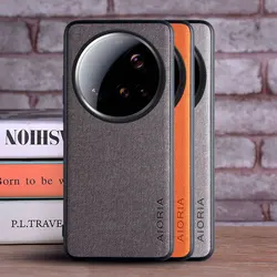 Case for Xiaomi 14 Ultra 15 Ultra 14 5G coque Luxury textile Leather phone cover funda for xiaomi 14 ultra case capa