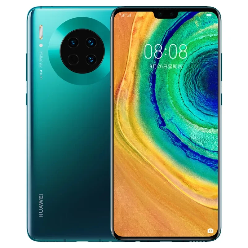 HUAWEI Mate 30 Smartphone 5G 40MP + 24MP aparat 6.62 cal 256GB ROM 8GB RAM telefony komórkowe HarmonyOS 4200mAh NFC używany telefon