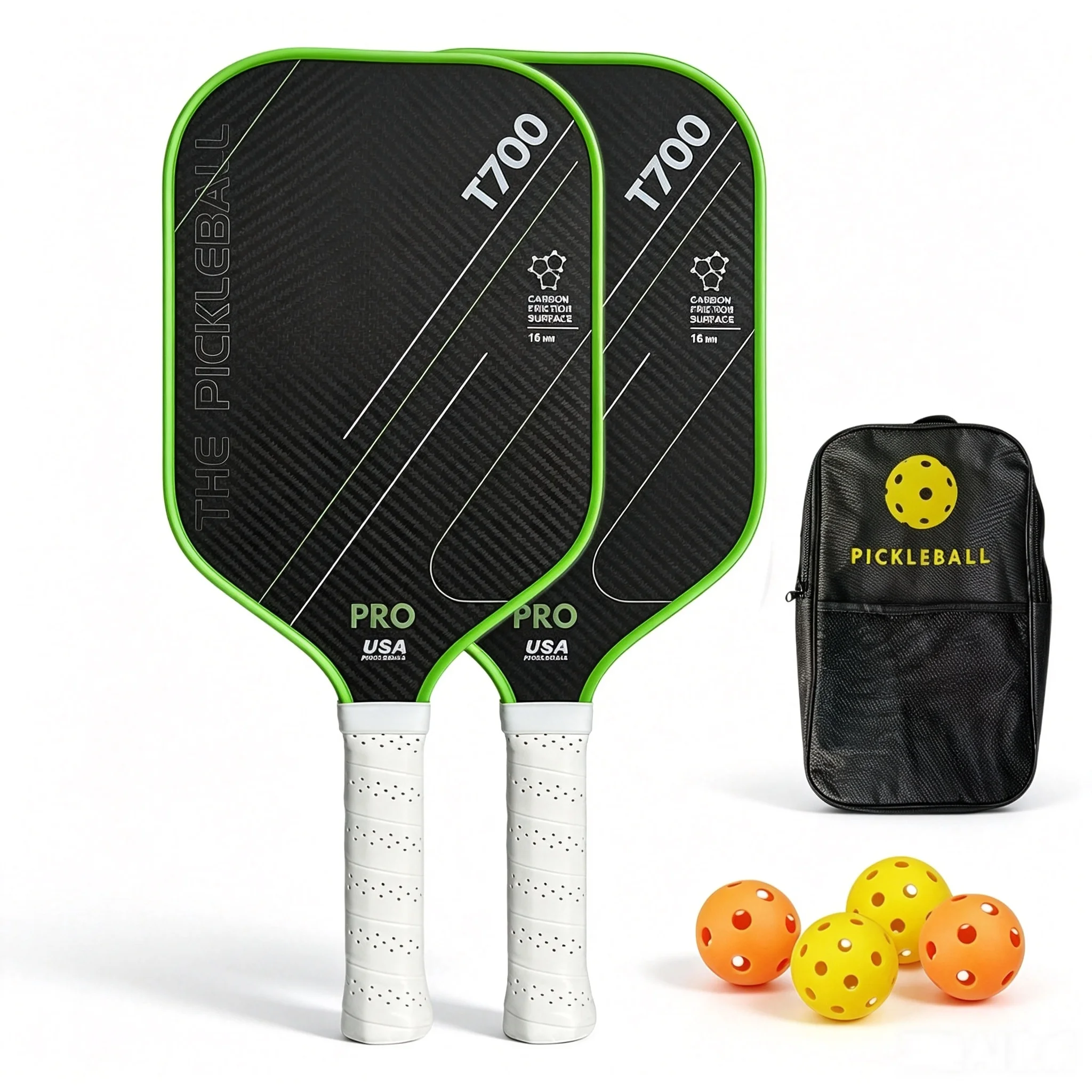 t700-carbon-fiber-pickleball-paddle-16mm-rackets-set-frosted-surface-lightweight-usapa-approved-pickle-ball-paddle-for-sports-fi