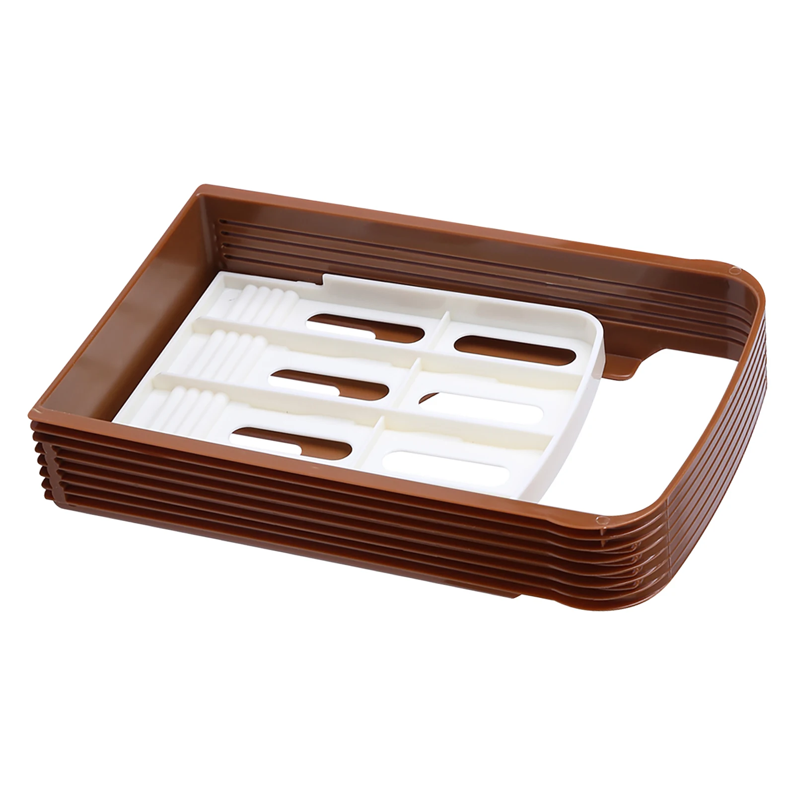 Cortador de pan y tostadas, molde de cocina, herramientas plegables con 4 espesores