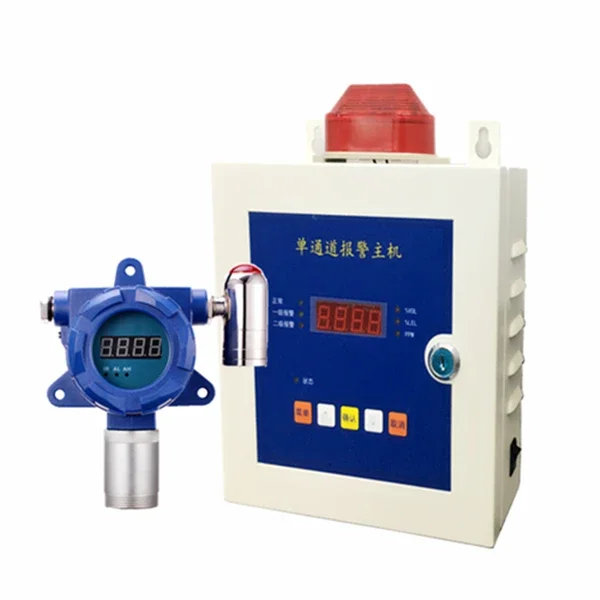 Hydrogen 4%VOL 40000ppm Gas Detector Universal Gas Transmitter With Sensor Probe RS485 4-20mA