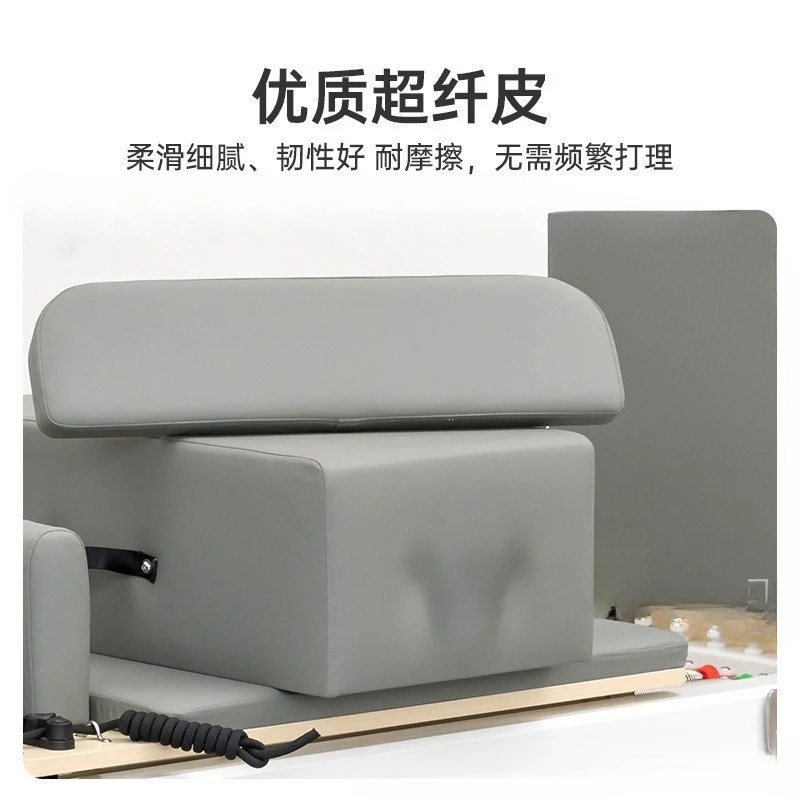 اليوغا المدرب الشخصي المنزلية سرير بيلاتيس سبائك الألومنيوم سرير اثنين في واحد سرير شبه مرتفعة