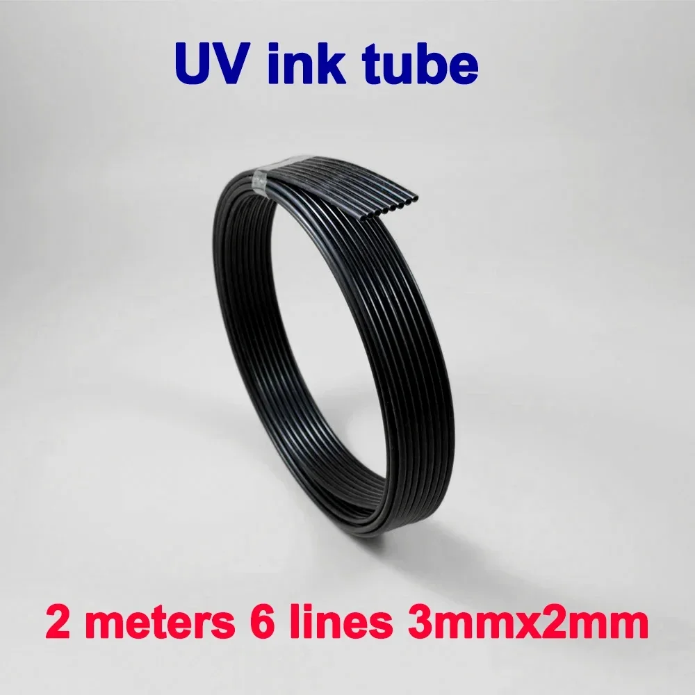 2M 6 lines 4x3mm 3x2mm Solvent UV ink tube for Roland Mutoh Epson XP600 DX5 4720 I3200 TX800 DTF Sublimation ink Hose Pipe