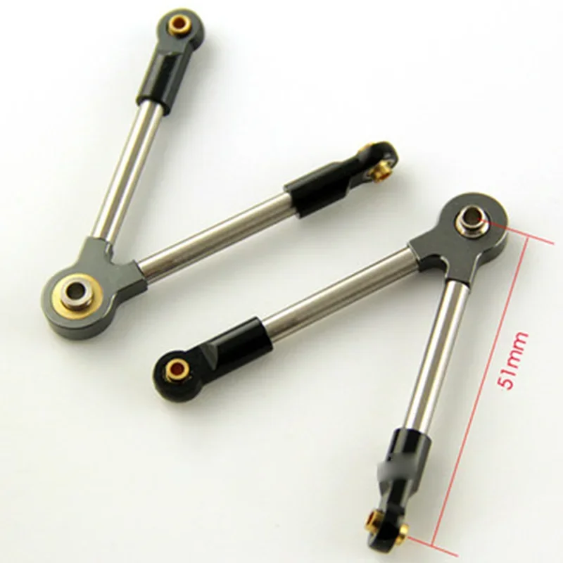 1:14th Scale Meta Simulation Tie Rod for Tamiya RC Truck SCANIA 770S R620 VOLVO BENZ Arocs MAN TGX Car Accessories